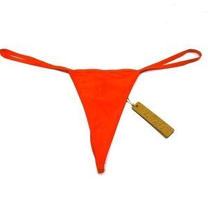 SKIMS Fits Everybody Micro Thong in Rare Color Fire Size 2X